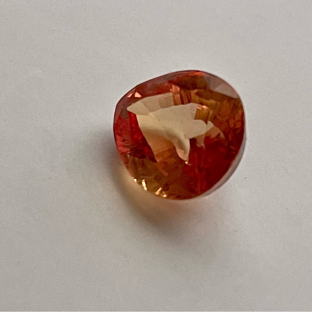 🍑 Rare! 5.50 CT Natural Ceylon Sapphire - Picture 8 of 9
